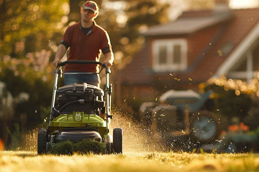 mini lawnmower